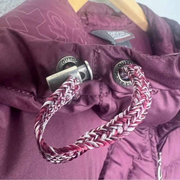 Outdoor Research Plaza Hoodie Jacket, Pinot S - Duck Down, Puffer, Purple Wine - Picture 13 of 16